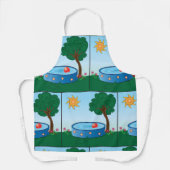 Kinderbecken unter einem Baum Schürze (Vorderseite)