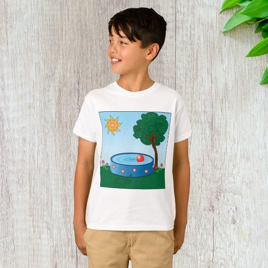 Kinderbecken unter einem Baum T-Shirt