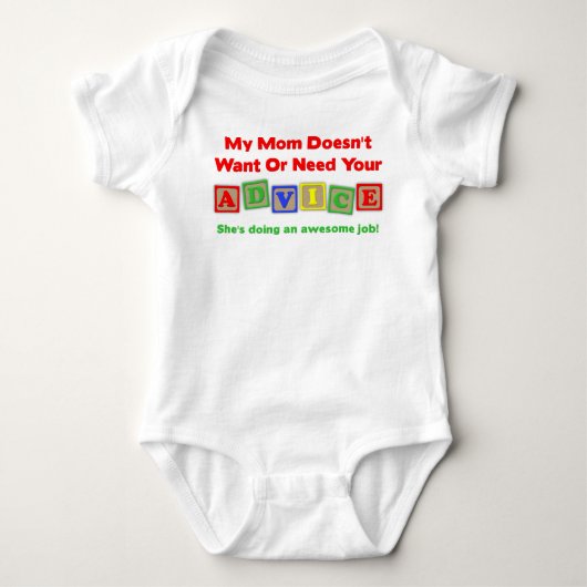 Kinderberatung Funny Romper Strampler (Vorderseite)