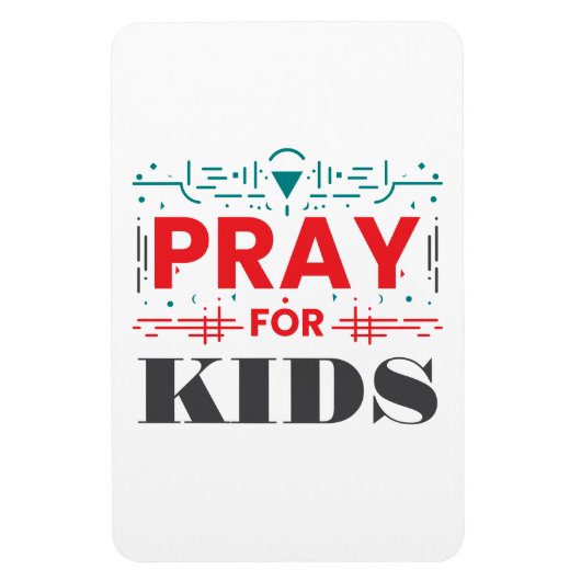 Kinderbeten Magnet (Vertikal)