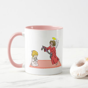 Kinderbeten Rosa Tasse