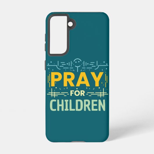 Kinderbeten Samsung Galaxy Hülle (Rückseite)