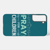 Kinderbeten Samsung Galaxy Hülle (Rückseite (Horizontal))