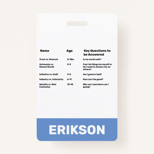 Kinderbetreuer Ausweis (Vorderseite)