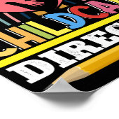 Kinderbetreuer Kinderbetreuer Poster (Ecke)