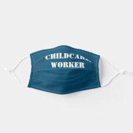 Kinderbetreuerin Mund-Nasen-Maske Aus Stoff