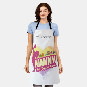 Kinderbetreuerin Nanny Vintage Babysitter Kinderbe Schürze