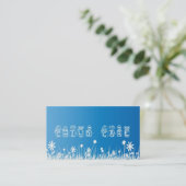 Kinderbetreuung, Babysitter-Visitenkarte Visitenkarte (Stehend Vorderseite)