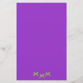 Kinderbetreuung im Schmetterlingsthema Flyer (Hinten)