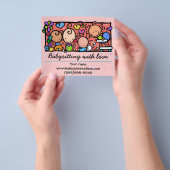 Kinderbetreuung Kinderbetreuung Hochglanz 4x5 Flyer (Gruppe)