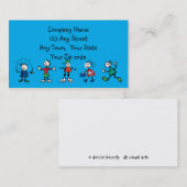 Kinderbetreuung, Kinderbetreuung, Lehrer oder Baby Visitenkarte (Vorne/Hinten)