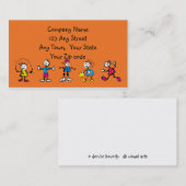 Kinderbetreuung, Kinderbetreuung, Lehrer oder Baby Visitenkarte (Vorne/Hinten)