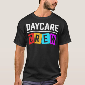 Kinderbetreuung Lehrerin Squad Daycare antivalenti T-Shirt