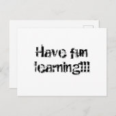 Kinderbetreuung Lernzentrum Postkarten (Vorne/Hinten)