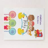 Kinderbetreuung Puzzle (Horizontal)