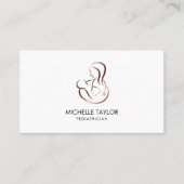 Kinderbetreuung Stethoskop Kinderbetreuer Kinderbe Visitenkarte (Vorderseite)