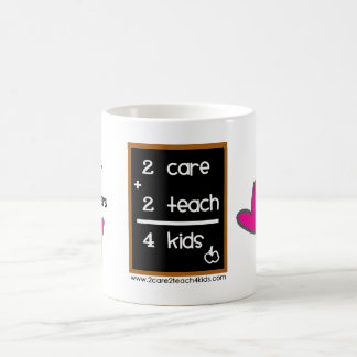 Kinderbetreuungs-Anbieter ♥ 2care2teach4kids Kaffeetasse