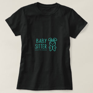 Kinderbetreuungs-Logo Tagesbetreuungs-Logo Familie T-Shirt