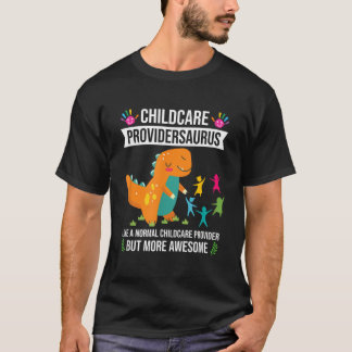 Kinderbetreuungsanbieter Dinosaurus Kinderbetreuun T-Shirt