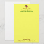 Kinderbetreuungsbriefpapier Briefpapier (Vorne/Hinten)