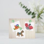 Kinderbilder Postkarte (Stehend Vorderseite)