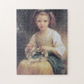 Kinderbrauerei einer Krone, Bouguereau Puzzle (Vertikal)