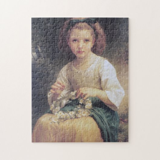 Kinderbrauerei einer Krone, Bouguereau Puzzle (Vertikal)