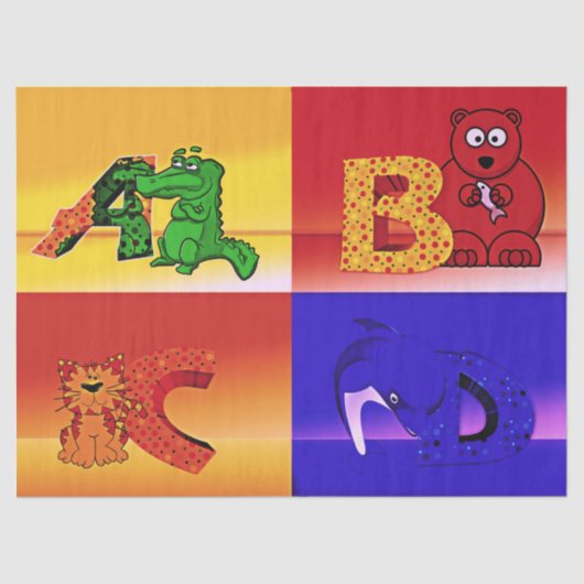 Kinderbriefpapier Seidenpapier (Vorderseite)