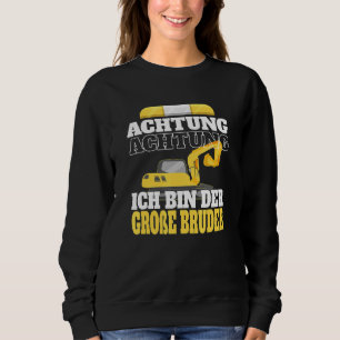 Kinderbruder Digger Builder Big Boy Small Cr Sweatshirt