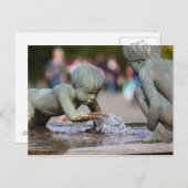 Kinderbrunnen Postkarte (Vorne/Hinten)