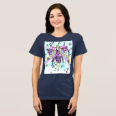 Kinderbuch Fee Tri-Blend Shirt (Vorderseite voll)