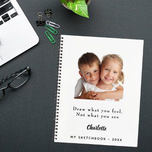Kinderbuch Foto Notizblock