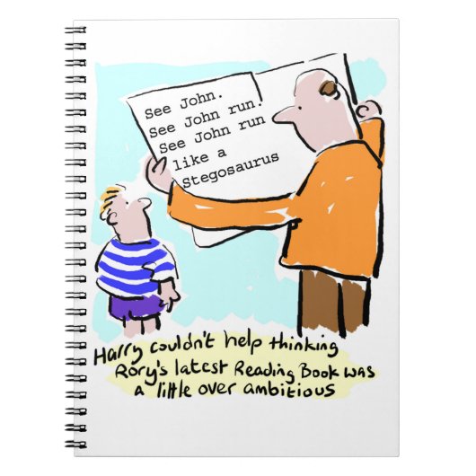 Kinderbuch ganz ehrgeizig notizblock (Vorderseite)