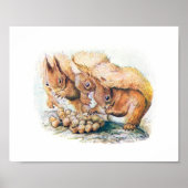 Kinderbuch-Illustration Poster (Vorne)