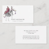 Kinderbuchautorin - Familienbetriebskarte Visitenkarte (Vorne/Hinten)