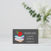 Kinderbücher Kinderbuchhandlung und Spielzeug Visitenkarte (Stehend Vorderseite)