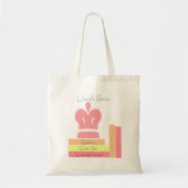 Kinderbücher mit Krone Tragetasche (Vorne)