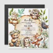 Kinderbücher über Waldbestände und Pflanze in Wäld Magnetkarte (Vorne/Hinten)