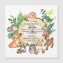 Kinderbücher über Waldbestände und Pflanze in Wäld Magnetkarte