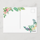 Kinderbücher über Waldbestände und Pflanze in Wäld Postkarte (Rückseite)