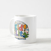 Kinderbuchgenre-Liebhaber Kaffeetasse (Vorderseite Links)