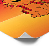 Kinderbuchstabenposter Poster (Ecke)