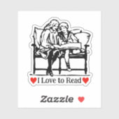 Kinderbuchtag Aufkleber (Blatt)