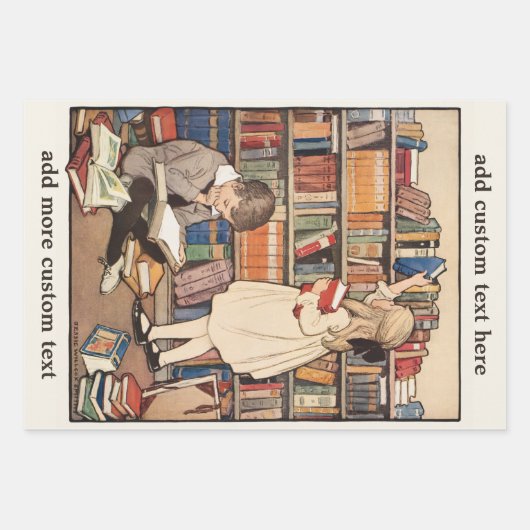 Kinderbuchwoche von Jessie Willcox Smith Geschenkpapier Set (Vorderseite 2)