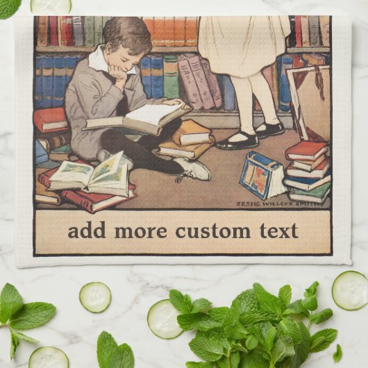 Kinderbuchwoche von Jessie Willcox Smith Geschirrtuch (Gefaltet)