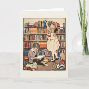Kinderbuchwoche von Jessie Willcox Smith Karte