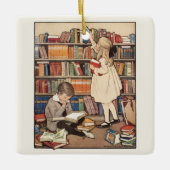 Kinderbuchwoche von Jessie Willcox Smith Keramikornament (Vorderseite)