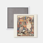 Kinderbuchwoche von Jessie Willcox Smith Magnet (Vorderseite/Rückseite)