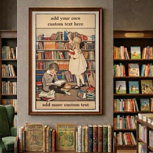 Kinderbuchwoche von Jessie Willcox Smith Poster
