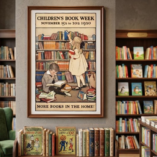 Kinderbuchwoche von Jessie Willcox Smith Poster